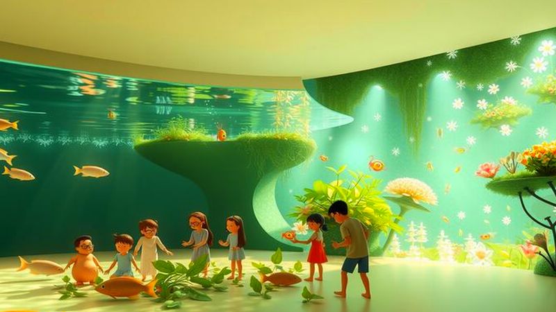 Un estudio crea un mundo acuático mágico