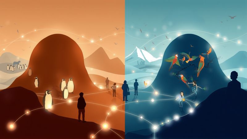 Ecosistemas colaborativos observados con tecnología sutil