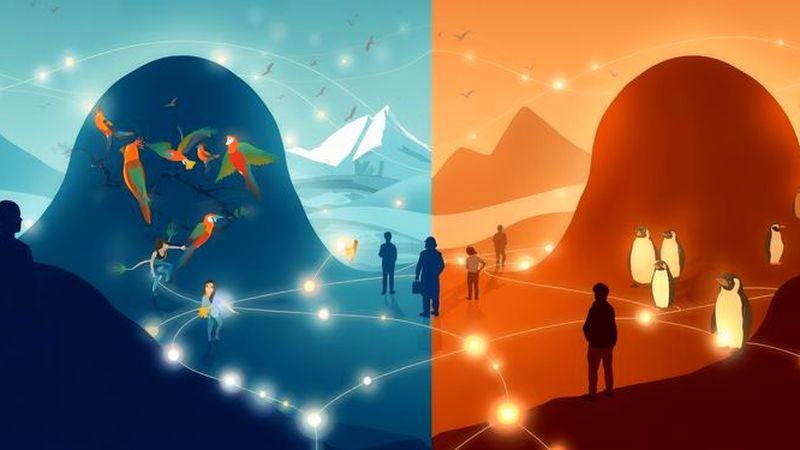 Ecosistemas colaborativos observados con tecnología sutil