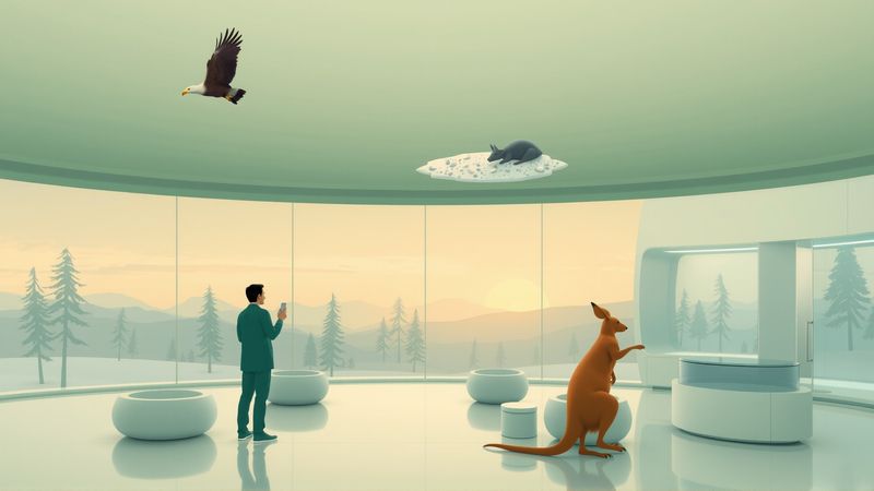 Figuras observan la naturaleza en estudio