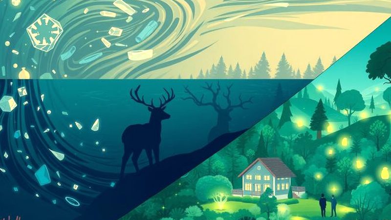 Paisajes urbanos y marinos se desdibujan suavemente