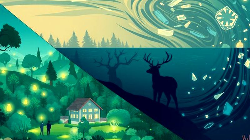 Paisajes urbanos y marinos se desdibujan suavemente
