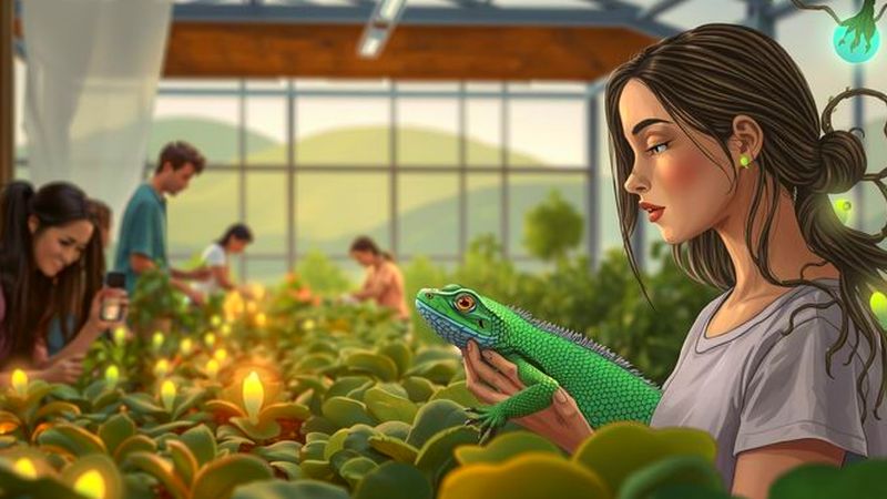 Naturaleza y cuidado florecen en armonía