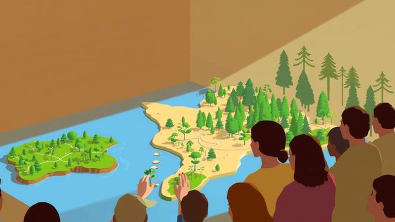 Restauración comunitaria observa ecosistemas florecientes armoniosamente