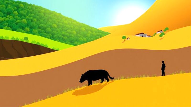 Un jaguar observa la recuperación tranquila