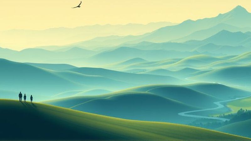 Un paisaje cuidado observa un clima cambiante