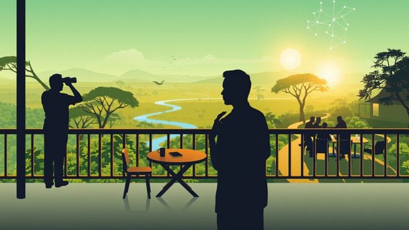 Un oasis ecológico inspira contemplación y armonía